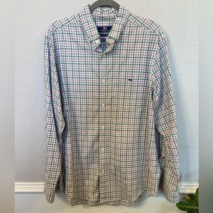 Vinyard Vines By Shep & Ian Classic Fit Tucker Shirt Size Medium
